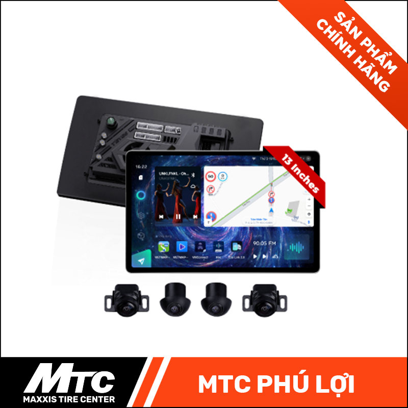 MÀN HÌNH VIETMAP TEYES CC3 2K MAX 4GB-32GB 11.5 INCH KÈM CAMERA 360 ĐỘ